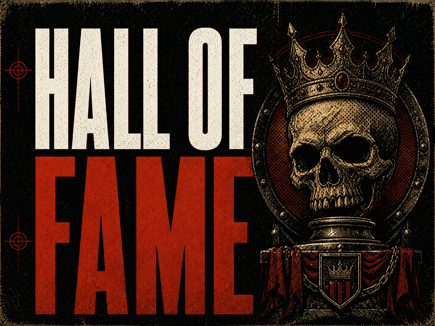 Hall of Fame, guarded by the crowned SiteClash skull